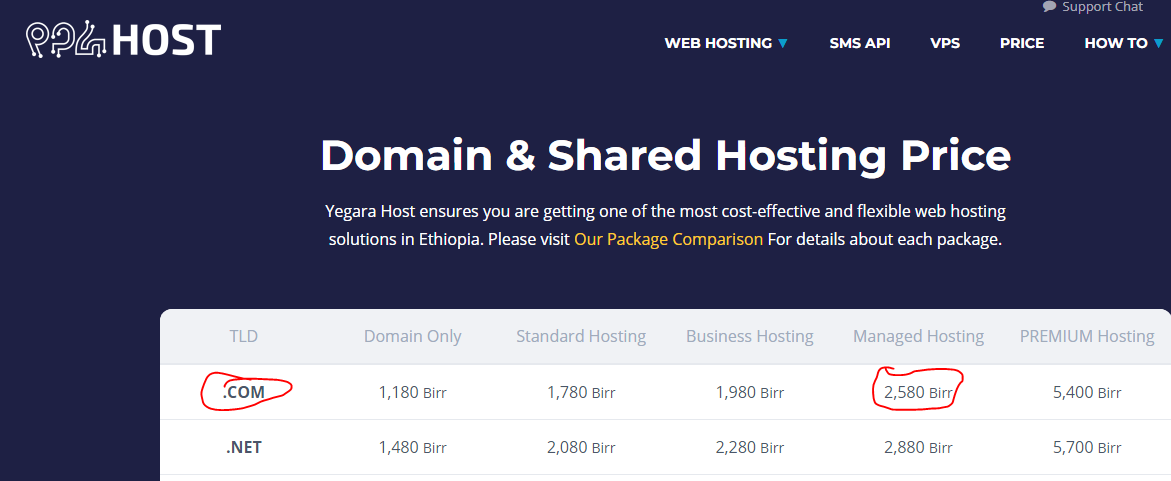 Yegara HOST | Web hosting providers