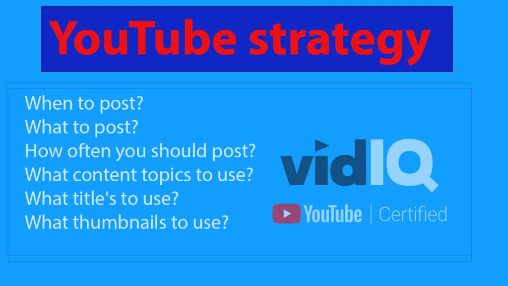 YouTube strategy 